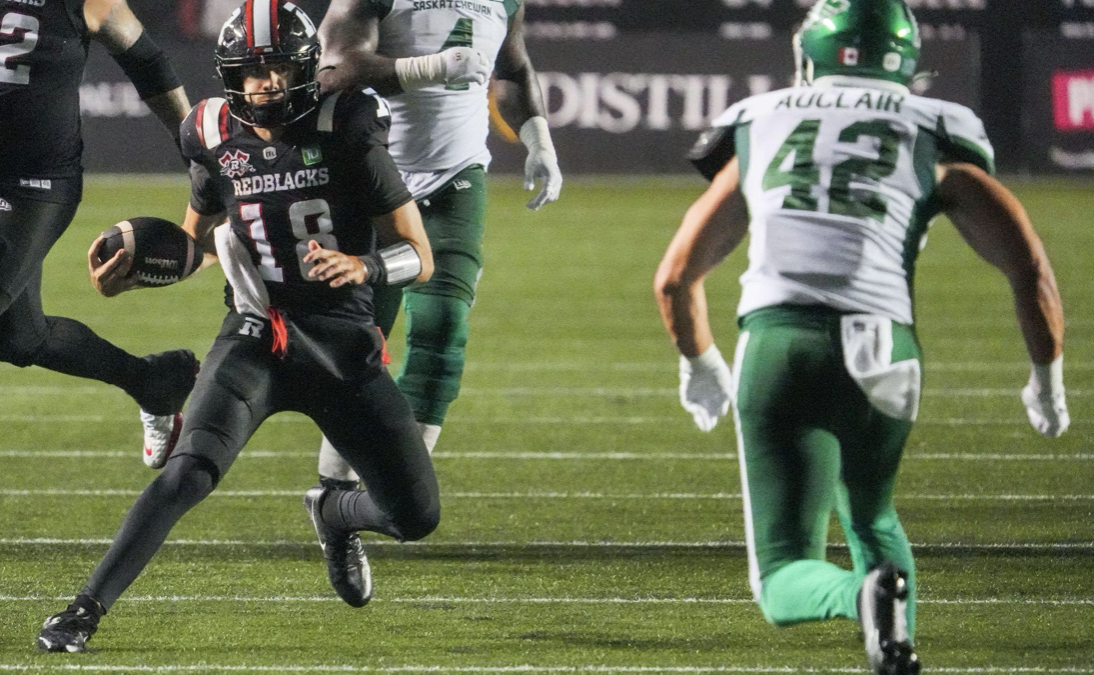 Win? Lose? Redblacks tie Roughriders in a strange one